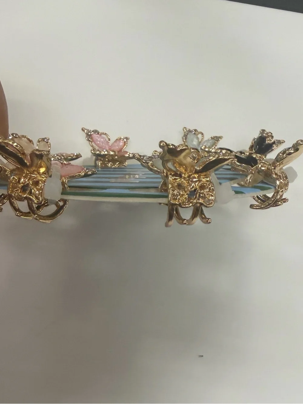 NWT ⚜️🦋⚜️ Piper K Butterfly Mini Hair Claw Clip Set of 8!